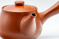 Japanese Kyusu - Bamboo Nasu-gata Tokoname-yaki Debeso Teapot - 300ml - Tezumi