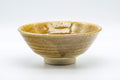 Japanese Matcha Bowl - Hira-gata Summer Chawan - 300ml - view showing the floral motifs inside the bowl