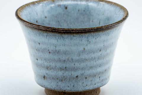 Japanese Teacup - Sky Blue Flared Yunomi - 125ml