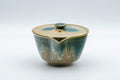 Japanese Houhin - Agano-yaki Blue-green Drip Glaze- 150ml - Tezumi