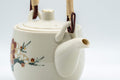 Japanese Tea Set - 木仙 Plum Blossom Arita-yaki Dobin with Two Cups - Tezumi