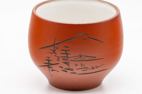 Japanese Teacups - Pair of Tokoname-yaki Yunomi - 125ml