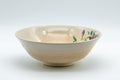 Japanese Matcha Bowl - Floral Hira-gata Summer Chawan - 300ml - Tezumi