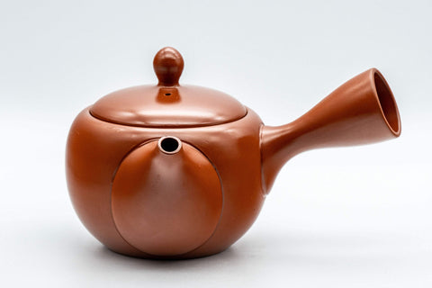 Japanese Kyusu - 富仙窯 Maru-gata Tokoname-yaki Teapot - 375ml
