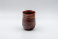 Japanese Teacup - Curvy Red Yunomi - 110ml - Tezumi