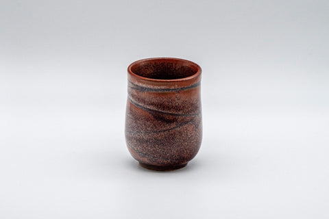 Japanese Teacup - Curvy Red Yunomi - 110ml - Tezumi