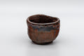 Japanese Pottery - Hand-formed Yunomi Teacup - 55ml - angled view showing the rim