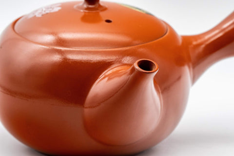 Japanese Kyusu - 盛山窯 Moriyama Kiln Momiji Tokoname-yaki Teapot - 325ml