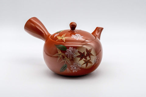 Japanese Kyusu - 盛山窯 Moriyama Kiln Momiji Tokoname-yaki Teapot - 325ml