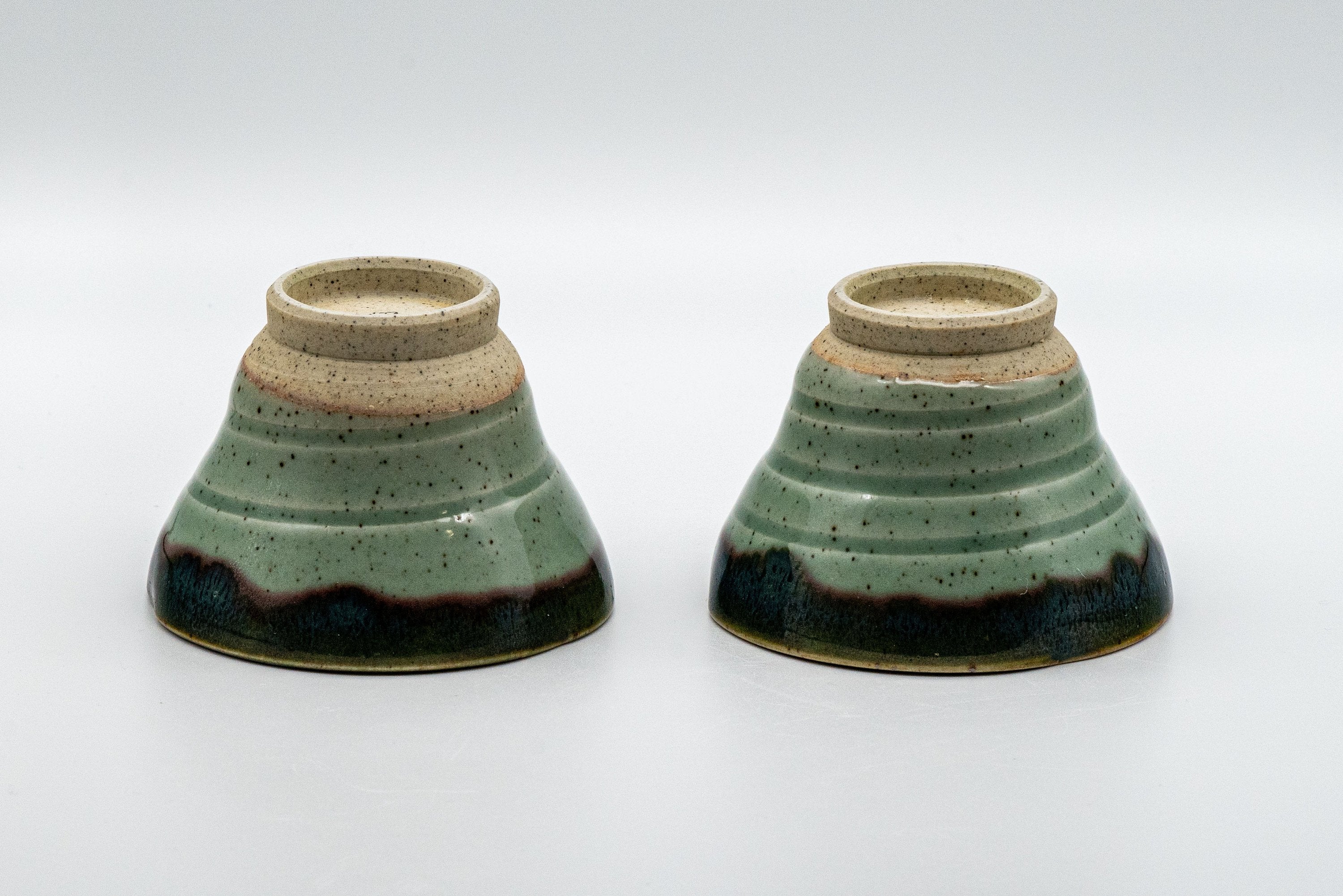 Tezumi Ido-gata Senchawan Teacups