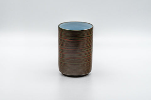 Japanese Teacup - 雲仙窯 Unzen Kiln Nerikomi Tokoname-yaki Yunomi - 180ml - Tezumi