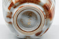 Japanese Teacups - Pair of Akayama Kiln Tsutsu-gata Yunomi - 170ml - closeup of the underside and base