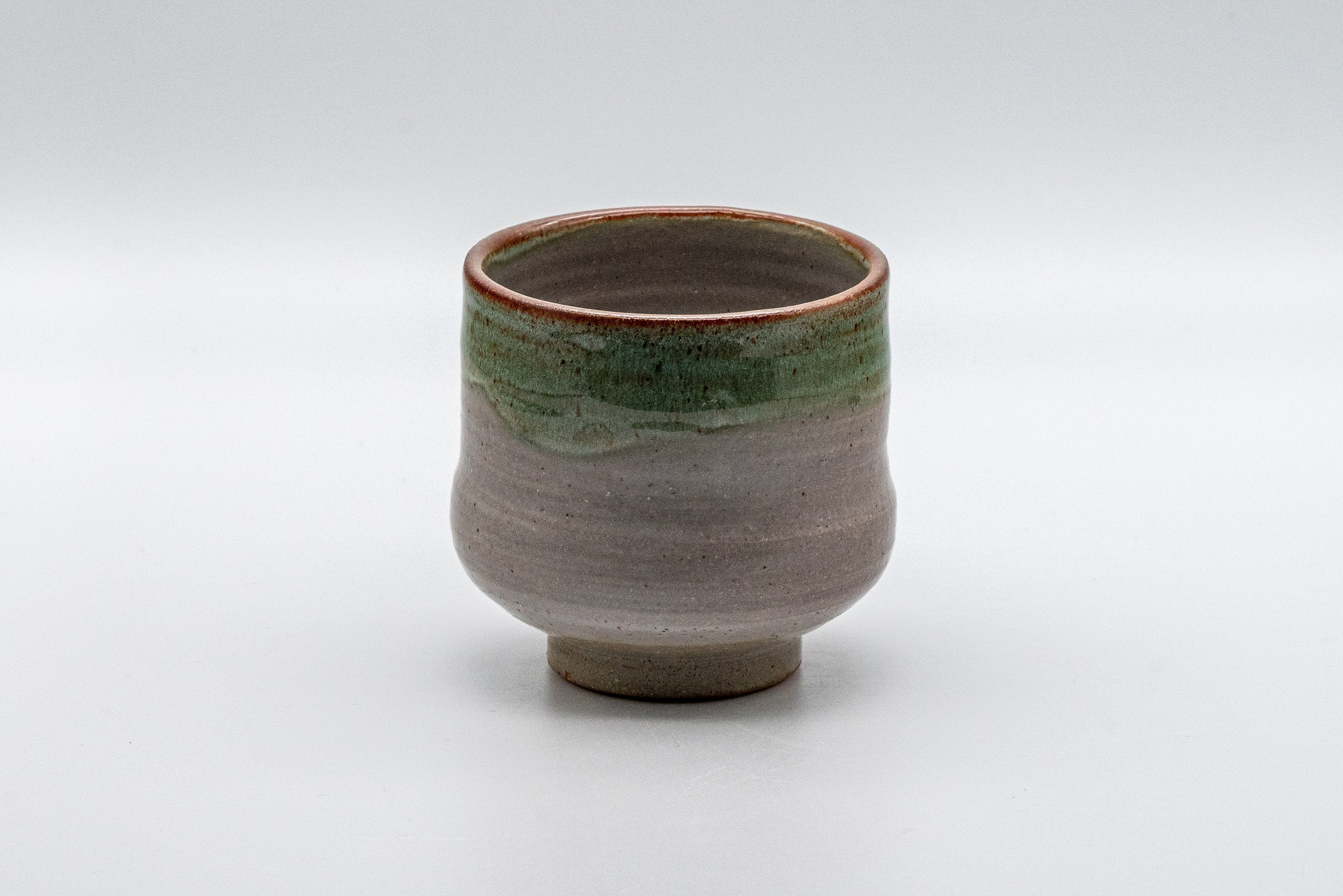 Japanese Teacup - Drip Glazed Tsutsu-gata Yunomi - 175ml