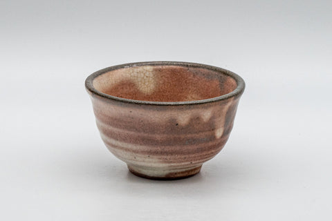 Japanese Teacup - Shino Glazed Wan-nari Guinomi - 65ml