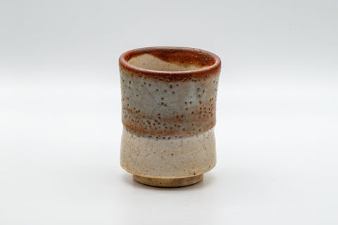 Japanese Teacup - 北山 Shino Glazed Dojimari-gata Yunomi - 155ml