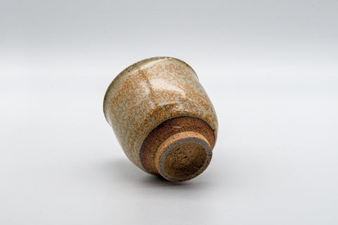 Japanese Teacup - Speckled Orange Yunomi - 125ml