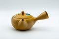 Japanese Kyusu - Takasuke Kiln Sasame Filter Tokoname-yaki Teapot - 250ml - side view of the opposite profile