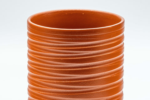 Japanese Teacups - Set of 5 Curvy Tsutsu-gata Tokoname-yaki Yunomi - 145ml