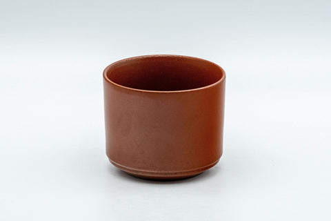 Japanese Teacup - 亮泉 朱泥 Tsutsu-gata Tokoname-yaki Yunomi - 115ml