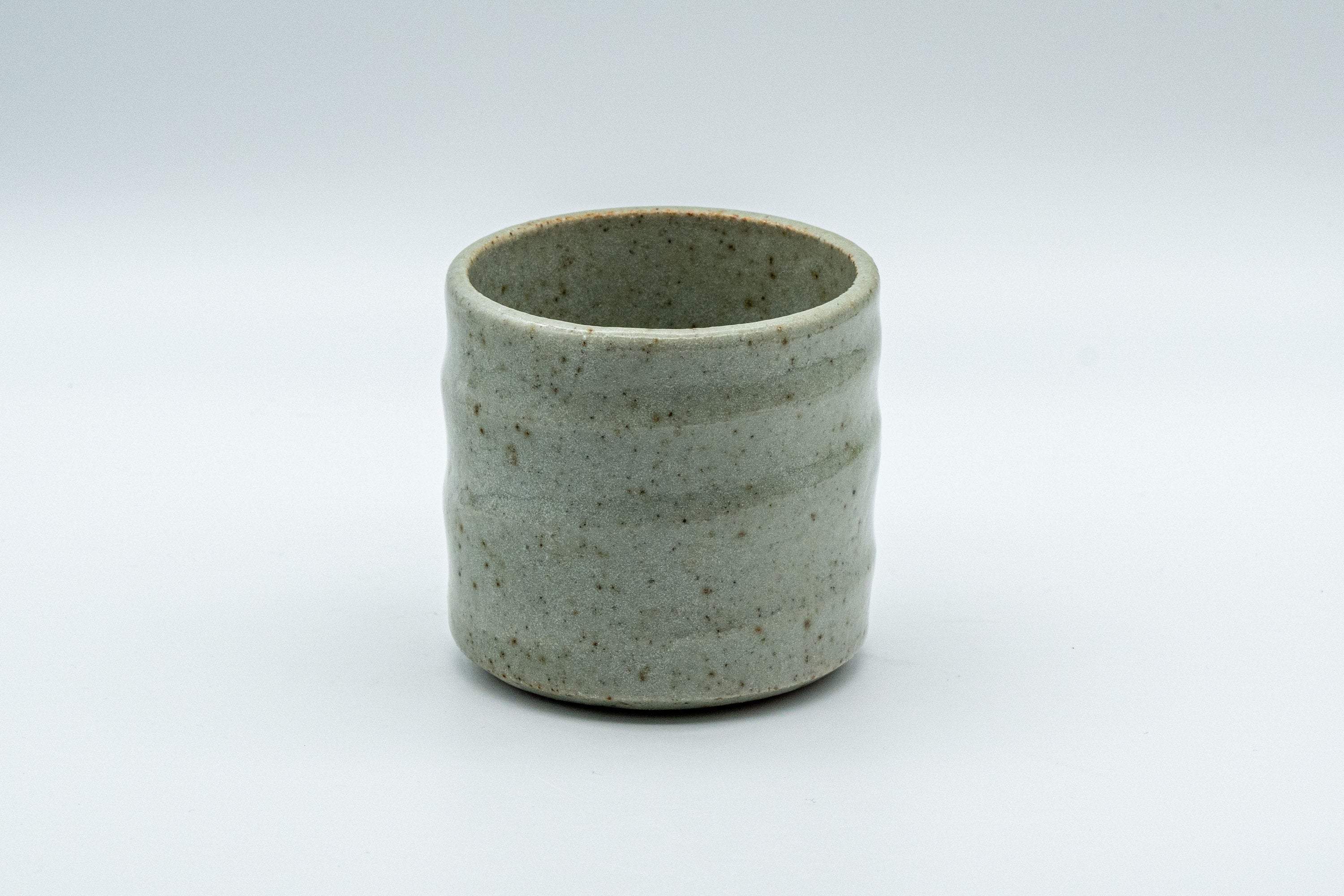 Japanese Teacup - Celadon Tsutsu-gata Yunomi - 135ml