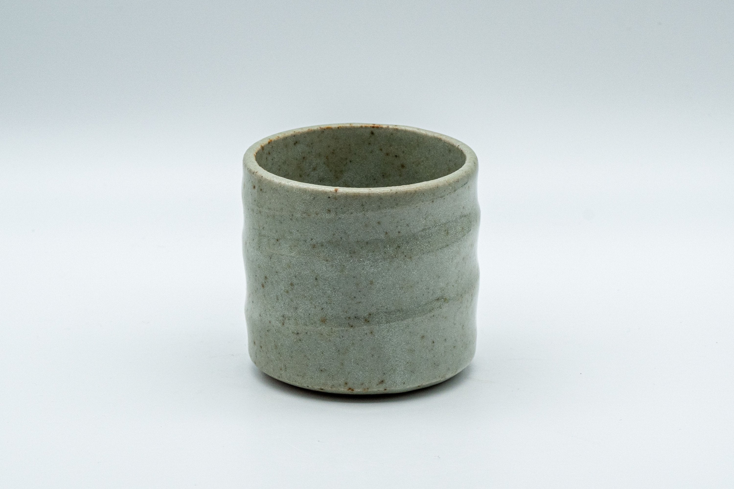 Japanese Teacup - Celadon Tsutsu-gata Yunomi - 135ml