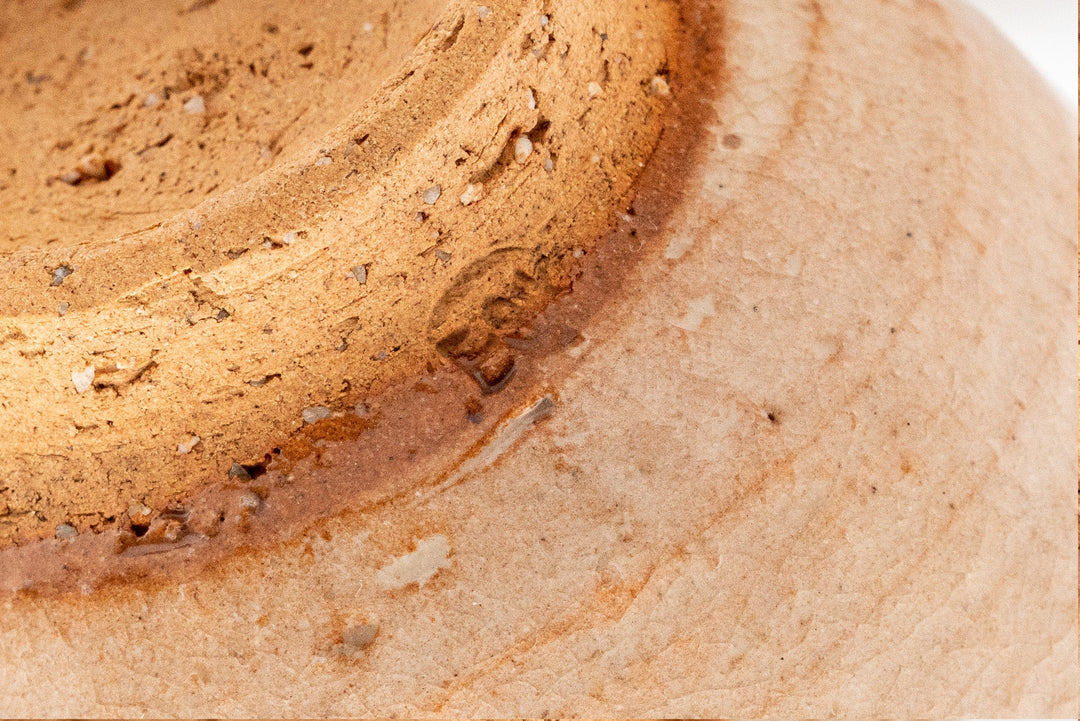 Japanese Teacups - Pair of Hagi-yaki Yunomi - 110ml