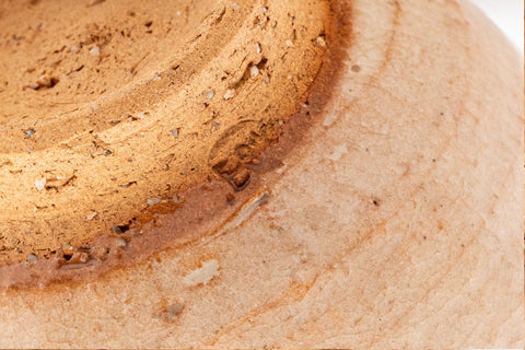 Japanese Teacups - Pair of Hagi-yaki Yunomi - 110ml