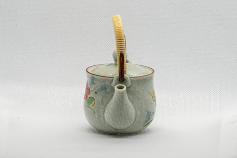 Japanese Dobin - Small Floral Top-handle Teapot - 90ml - Tezumi