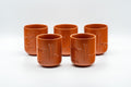 Tezumi — Japanese Tea Set - Bamboo Tokoname-yaki Debeso Kyusu with 5 Yunomi — closeup of a single piece