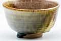 Tezumi — Japanese Matcha Bowl - Hare's Fur Drip Glazed Wan-nari Chawan - 400ml — three-quarter view