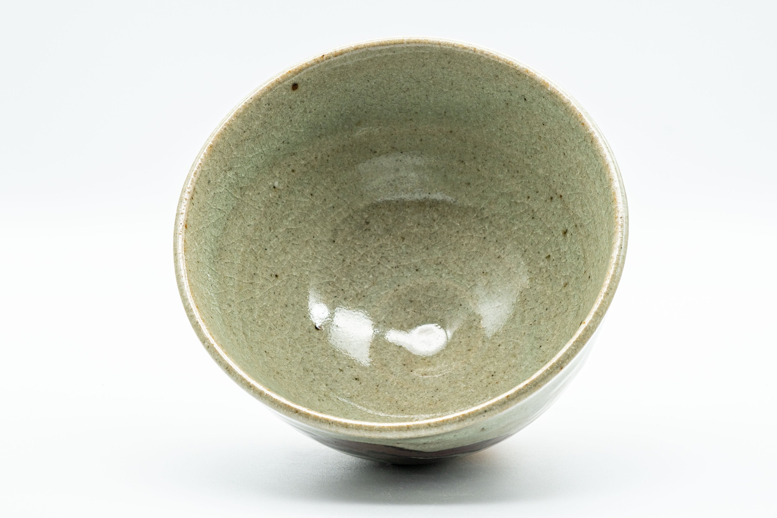 Japanese Matcha Bowl - Celadon Sugi-nari Chawan - 400ml