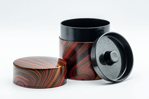 Japanese Chazutsu - Marbled Tea Canister - 220ml - Tezumi