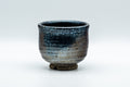 Japanese Teacup - Metallic Bronze Glazed Yunomi - 200ml - front view of the bronze-glazed yunomi
