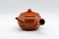 Tezumi — Japanese Tea Set - Tokoname-yaki Maru-gata Debeso Kyusu with 5 Tsutsu-gata Yunomi — interior of the teapot showing the filter