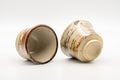 Tezumi — Japanese Tea Set - Hakeme Do-ake Houhin with 2 Senchawan - 130ml — closeup of a single piece