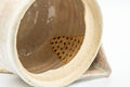 Tezumi — Japanese Tea Set - 萩焼 Hagi-yaki Houhin-style Do-ake Kyusu with 6 Senchawan - 450ml — the cups viewed from above
