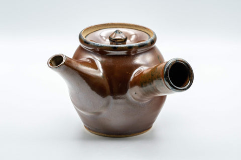 Japanese Tea Set - Glazed Kyusu with 5 Yunomi - 400ml - Tezumi