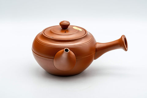 Japanese Kyusu - 有馬 Maru-gata Debeso Tokoname-yaki Teapot - 350ml