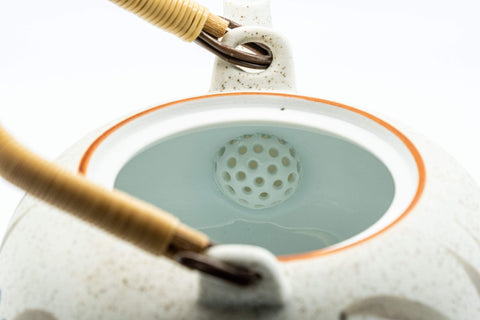 Japanese Tea Set - 西峰窯 Arita-yaki Porcelain Dobin Teapot with 6 Cups - Nishimine Kiln - Tezumi