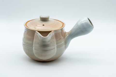 Japanese Kyusu - 椿秀窯 Tsubakihide Hagi-yaki Teapot - 350ml - Tezumi