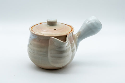 Japanese Kyusu - 椿秀窯 Tsubakihide Hagi-yaki Teapot - 350ml - Tezumi