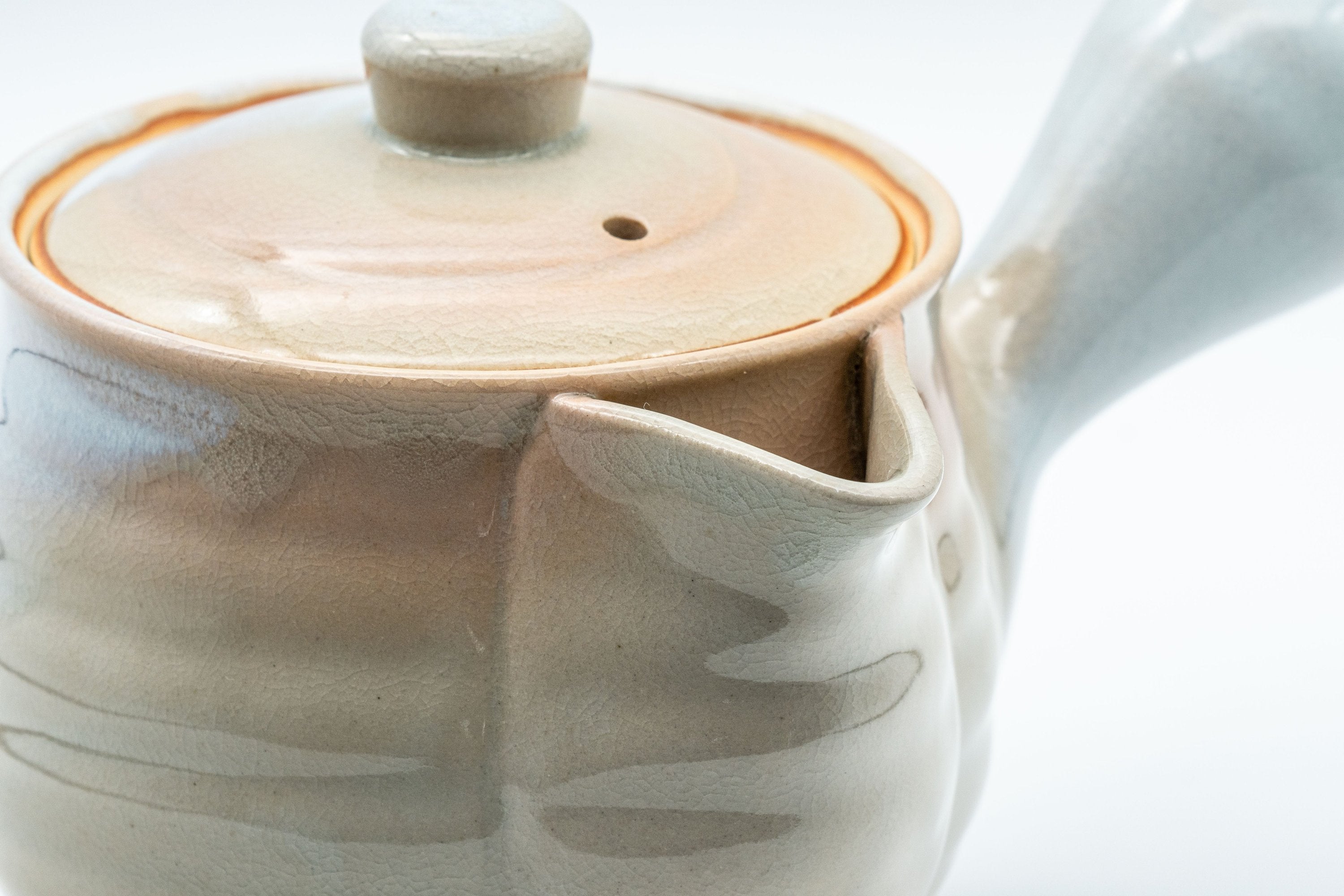 Tsubakihide Kiln Hagi-yaki Teapot - Thumbnail 3