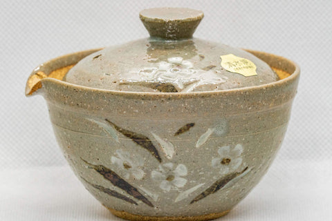 Japanese Shiboridashi - 和 Floral Kiyomizu-yaki Teapot - 125ml