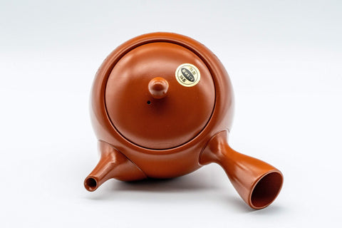 Japanese Tea Set - 雲仙窯 Calligraphy Tokoname-yaki Debeso Kyusu with 5 Yunomi - Tezumi