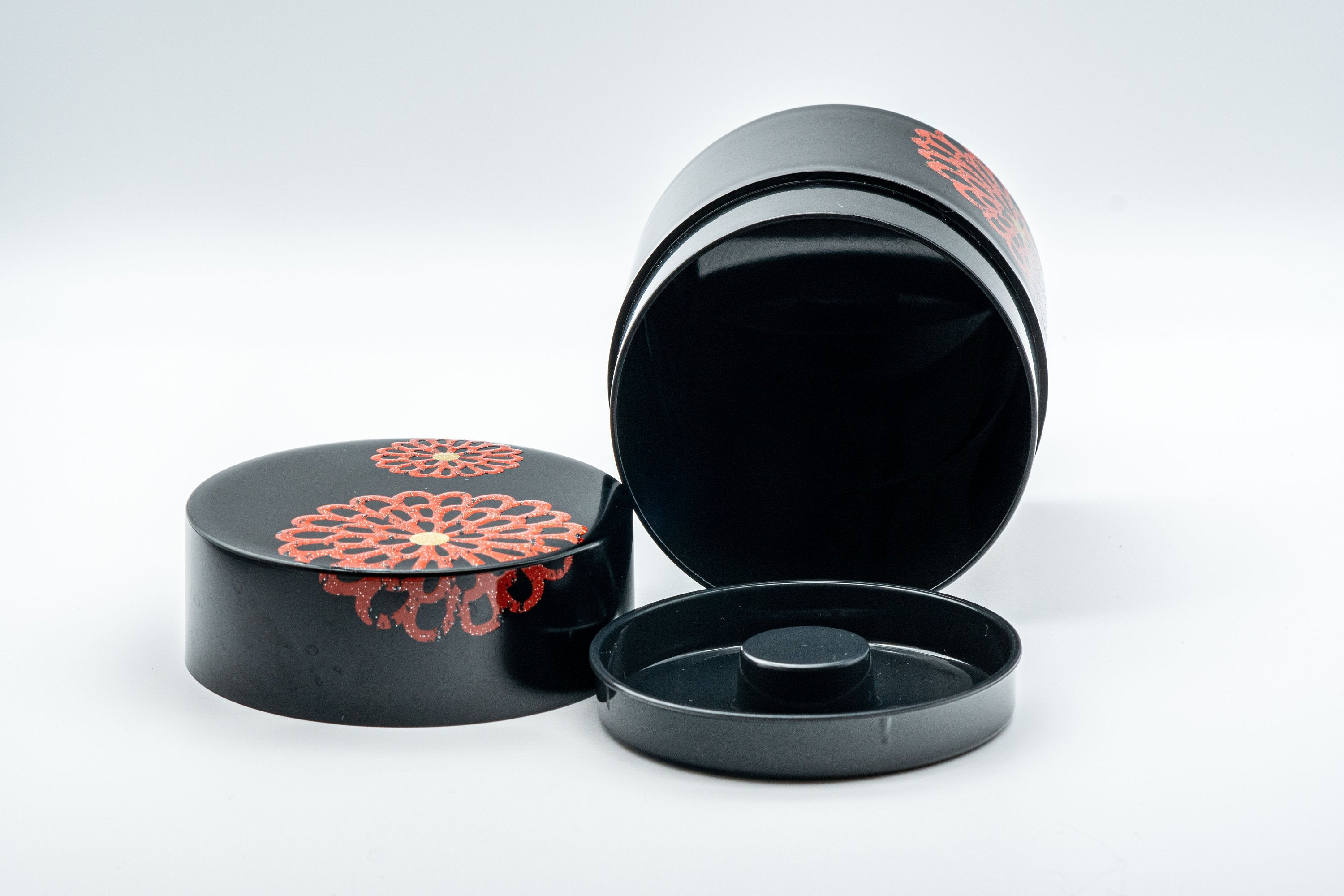 Japanese Chazutsu - Hakoya Floral Canister - 350ml - Tezumi