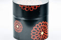 Tezumi — Japanese Chazutsu - Hakoya Floral Lacquer Tea Canister - 350ml — another angle