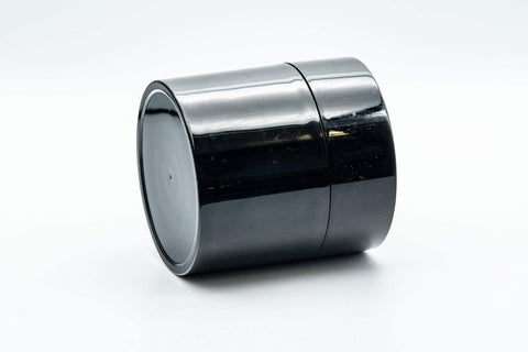 Japanese Chazutsu - Black Rabbit Sakura Petals Canister - 350ml - Tezumi