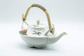 Japanese Kyusu - White Crane and Tortoise Do-ake Tea and Sake Pot - 300ml - Tezumi