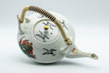 Japanese Kyusu - White Crane and Tortoise Do-ake Tea and Sake Pot - 300ml - Tezumi