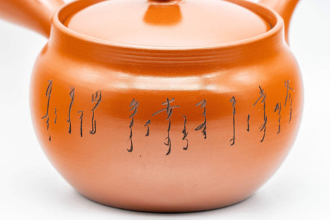 Japanese Kyusu - 富仙窯 Fusen Kiln Calligraphy Tokoname-yaki Teapot - 250ml